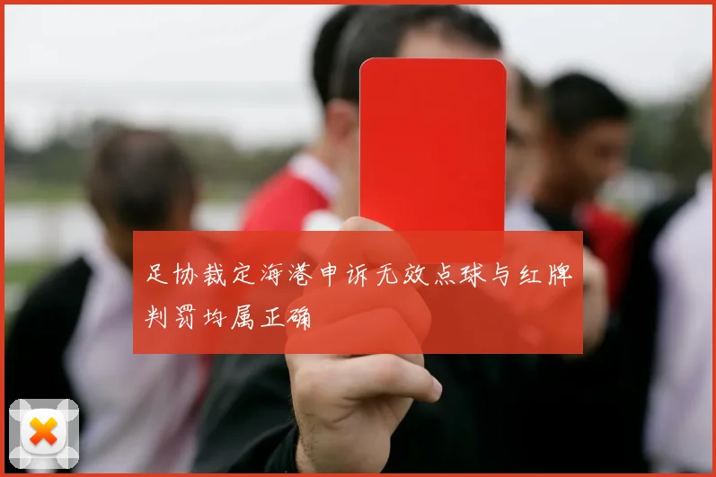 足协裁定海港申诉无效点球与红牌判罚均属正确